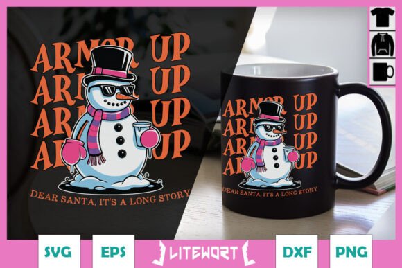 Funny Snowman Christmas Funny SVG Graphics and Crafts