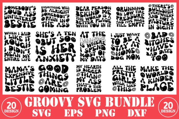 Groovy Svg Bundle, Funny Svg, Tshirts: A Seller’s Review