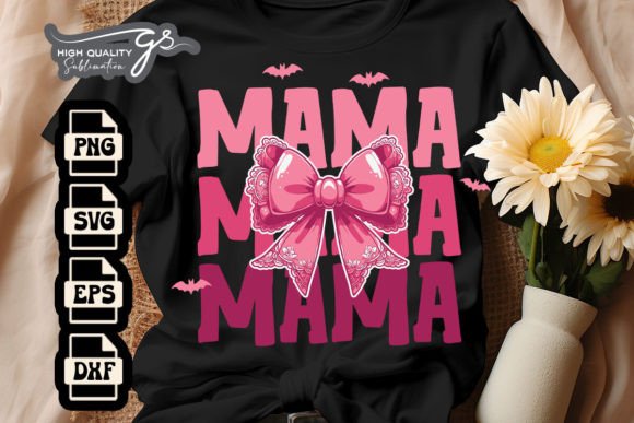 Halloween Mama Coquette Funny SVG Graphics and Crafts