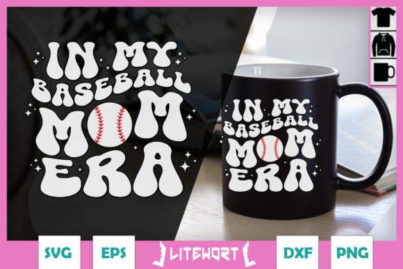 In My Baseball Mom Era Funny SVG Graphics and Crafts Review