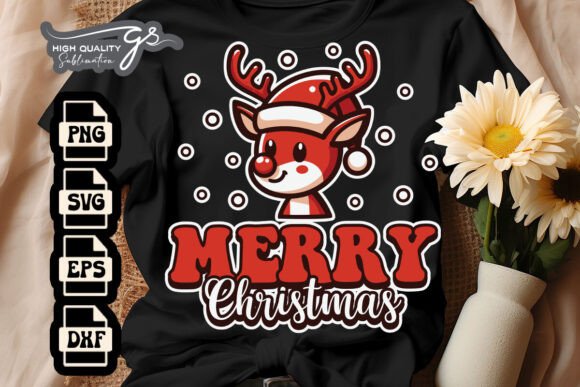 Merry Xmas Reindeer Funny SVG Graphics and Crafts Review