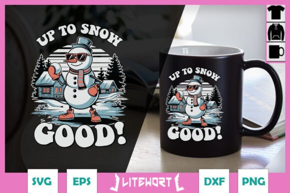Snowman Christmas Retro Funny SVG Graphics and Crafts Review